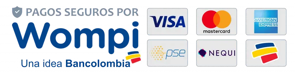 Pagos seguros Wompi Alfocentrex